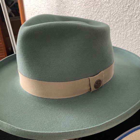 Goorin Mens Colonel Pierce Green Fedora 